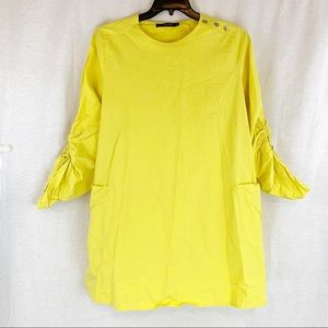 ZARA Collection Mustard Yellow Dress